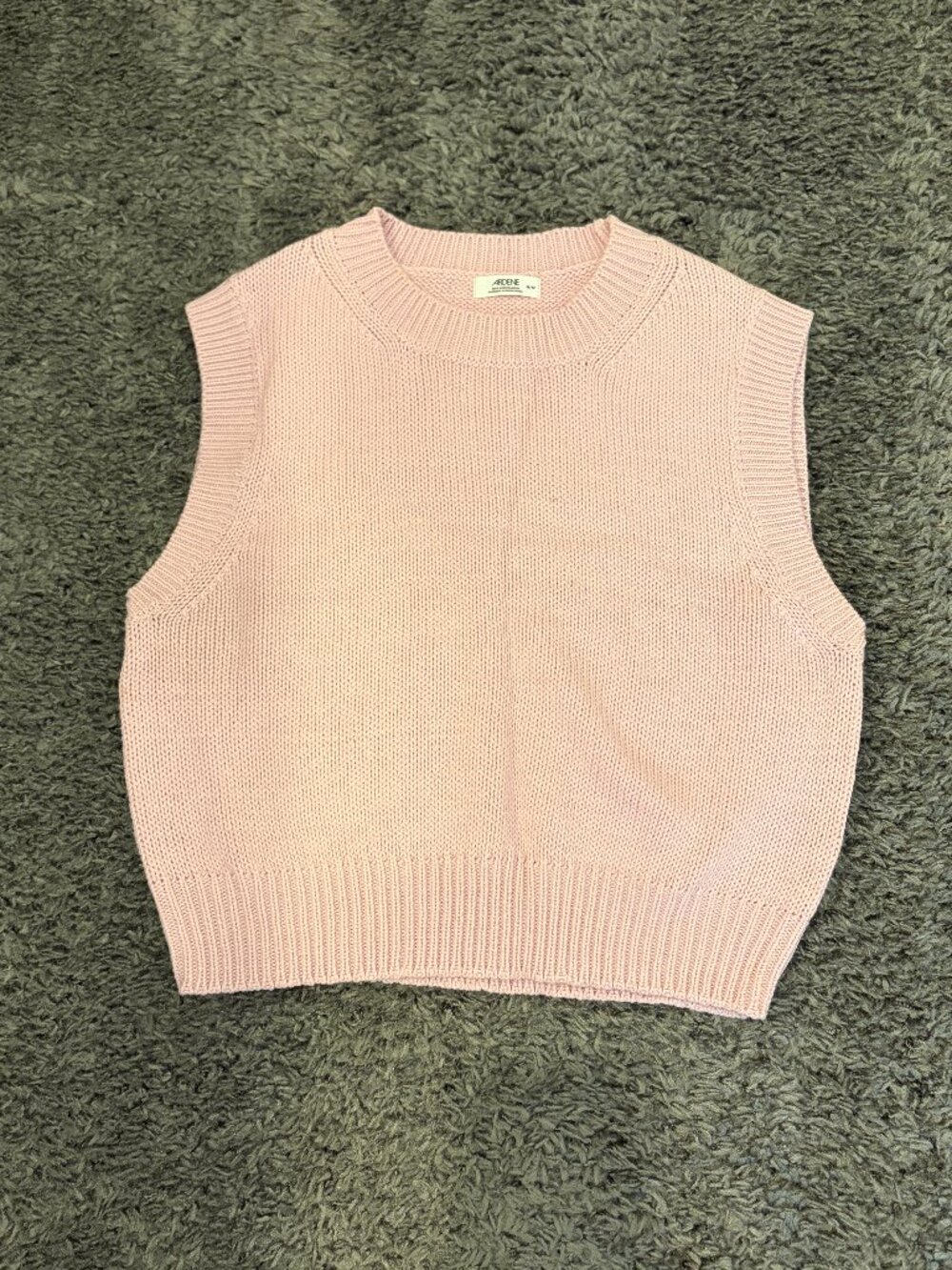 Pink Knitted Vest
